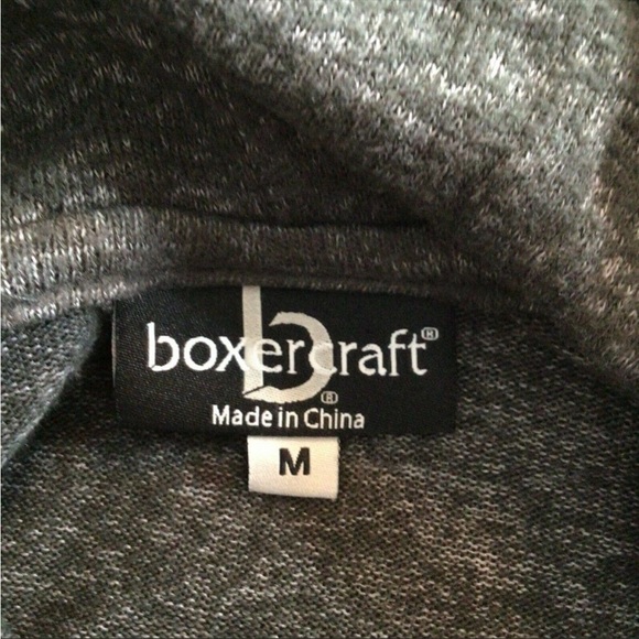 Boxercraft Cowl Neck Gray T-shirt Hoodie Alabama Logo Size Medium - Picture 3 of 6